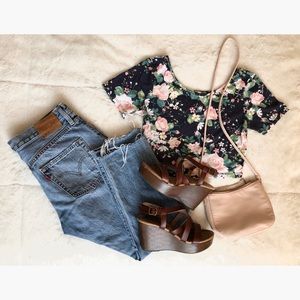 Kirra Floral Crop Top